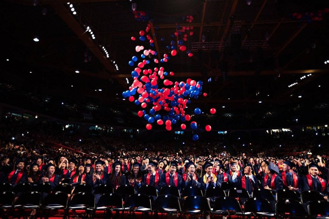 Graduation ceremony at UIC